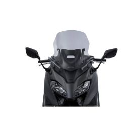 ISOTTA Medium Windscreen Light Smoke 600x485x3mm for Yamaha T-Max without attachments