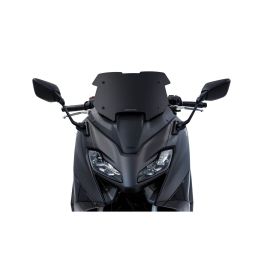 ISOTTA Classic Sport Windschutzscheibe Matt Schwarz mit einer Dicke von 3 mm Yamaha T-Max ohne anbauteile