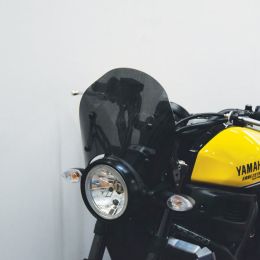 Kit cupolino basso ISOTTA fumè scuro omologato ABE per YAMAHA XSR con attacchi