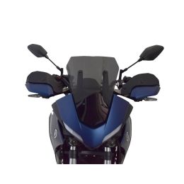 ISOTTA Dunkel getöntes Sport-Windschutzscheibe mit ABE-Zulassung für YAMAHA MT07 TRACER ohne anbauteile