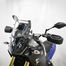 ISOTTA hohe Windschutzscheibe transparent 490x370x4mm für Yamaha Ténéré 700 ohne anbauteile