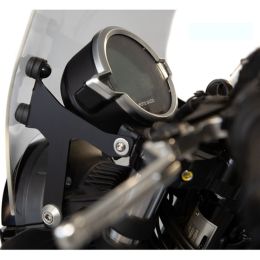 ISOTTA Light Smoke High Windshield Kit for MOTO GUZZI V7 Stone with Mounts