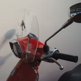 Kit cupolino intercambiabile ISOTTA trasparente omologato ABE con attacchi