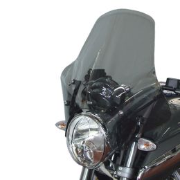 Kit cupolino alto intercambiabile ISOTTA trasparente per MOTO GUZZI BREVA con attacchi