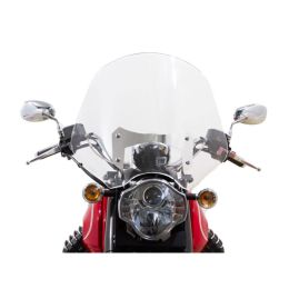 Kit cupolino basso ISOTTA trasparente omologato ABE con attacchi