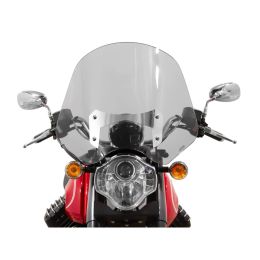 Kit cupolino medio ISOTTA fumè chiaro spessore di 6mm e attacchi inclusi