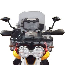 ISOTTA Medium Windscreen Transparent 480x490x4mm for Moto Guzzi V 85 TT without attachments