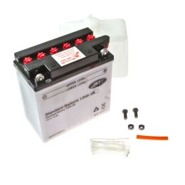 BATTERIA 12N9-3B JMT CON ACIDO A CORREDO