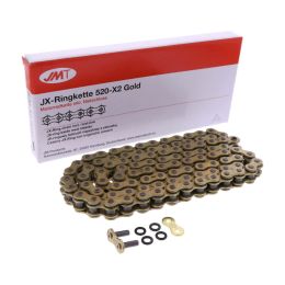 Catena JMT X-Ring X aperta 88 maglie 520 oro chiusura rivetto