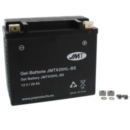 Batteria gel precaricata JMT YTX20HL-BS 12V 20Ah
