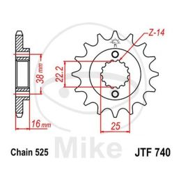 RITZEL JT JTF740.15