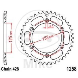 Kettenrad54Z Teilung428 Honda XR 125 L NEU