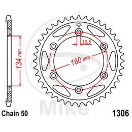 KETTENRAD42Z TEILUNG530 HONDA CBR 1000 RR FIREBLADE SC57, SC59