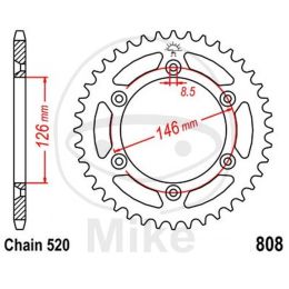 Couronne moto JT JTR808.53