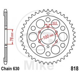 COURONNE MOTO JT JTR818.42