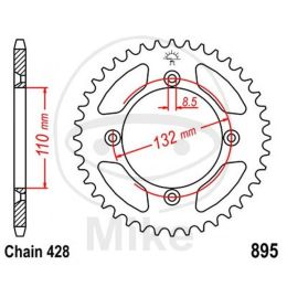 Kettenrad49Z Teilung428 KTM SX 85 17/14 Rad,19/16 Rad NEU
