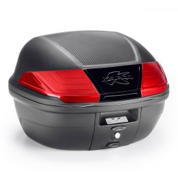 Topcase Monolock KAPPA K400 noir rouge 40L