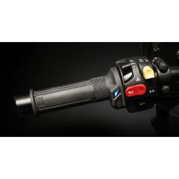 Coppia Manopole Riscaldabili KOSO d. 22 / 25 mm L. 130 mm Interruttore Integrato