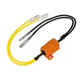 Resistenze Lampa pre-cablate con connettori rapidi 2pz 12V 6 OHM 25W
