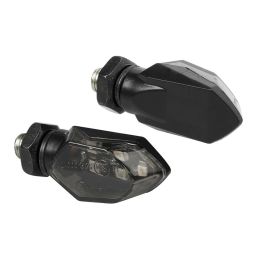 Frecce Lampa moto Micro 12V LED lente bianca luce arancio