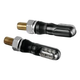 Frecce Lampa moto Nano 12V LED lente bianca luce arancio