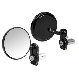 Pair of Lampa Dernier Black Rearview Mirrors