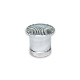 Cornetto aspirazione Malossi con rete 52x71x1,2 mm attacco filettato PHM