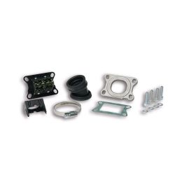 Kit de collecteur incliné Malossi X360 MHR D 28/35 longueur 27 pour Derbi et AM6