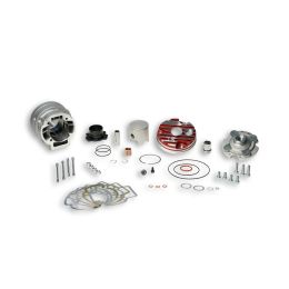 Haut moteur aluminium Malossi MHR TEAM D 47,6 LC Tête rouge démontable