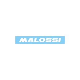 Adesivo Malossi bianco termoresistente lunghezza 11 cm