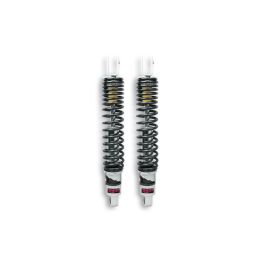 Pair of Malossi TWINS rear shock absorbers 345 mm interaxial distance