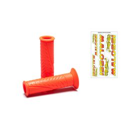 Malossi MHR Universal-Griffpaar fluo orange 22/24 offen