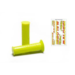 Malossi MHR Universal-Griffpaar fluo gelb 22/24 geschlossen