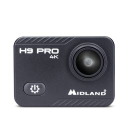 Action Cam MIDLAND H9 PRO 4K Wi Fi con supporto e Custodia Waterproof