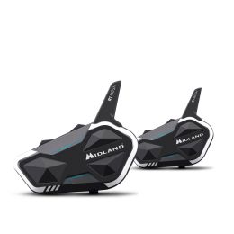 Coppia Interfono Casco Universale Mesh Bluetooth MIDLAND R1 MESH