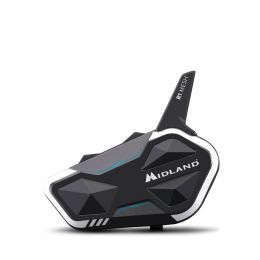 Interfono Singolo Casco Universale Mesh Bluetooth MIDLAND R1 MESH