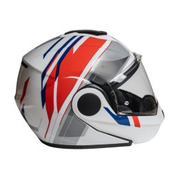 Casque Modulaire Reversible MPH ARTRA Vision Blanc Bleu Rouge