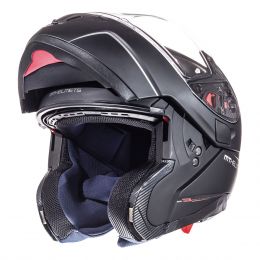 Casco Modulare MT Helmets Atom SV Solid A1 Nero Opaco