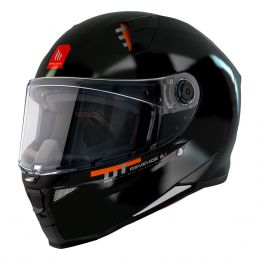 Integralhelm MT Helmets Revenge 2 S Solid A1 Schwarz Glänzend