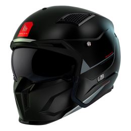 Modular Helmet MT Helmets Streetfighter SV S Solid A1 Black Matt