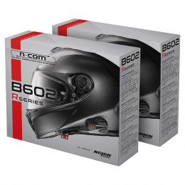 Pair of Intercom N-COM B602 R Twin Pack for NOLAN Motorcycle Helmet