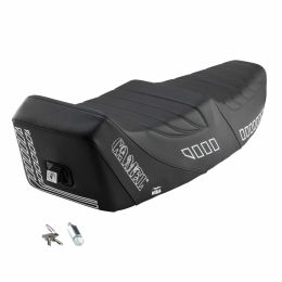 NISA siège de couleur noire avec emblème speedblocks