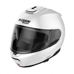 Modularer Helm NOLAN N100-6 Classic N-COM 005 Glänzendes Weiß
