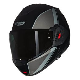Casco modulare reversibile NOLAN N120-1 Verniciatura Speciale 341 nero grigio