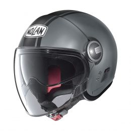 Hybrid Jet Helmet NOLAN N21 VISOR Dolce Vita 093 Matte Grey Lava Black