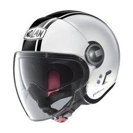 Hybrid Jet Helmet NOLAN N21 VISOR Dolce Vita 094 Glossy White Black