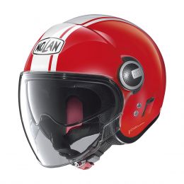 Hybrid Jet Helmet NOLAN N21 VISOR Dolce Vita 096 Red Racing White
