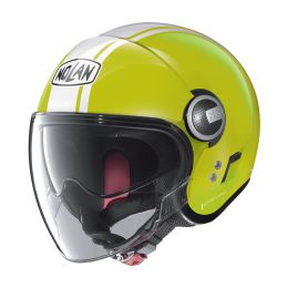 Hybrid Jet Helmet NOLAN N21 VISOR Dolce Vita 122 Yellow Lime White