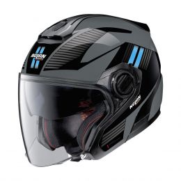 Hybrid Jet Helmet NOLAN N40-5 Crosswalk N-COM 034 Slate Grey Blue
