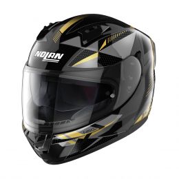 Full Face Helmet NOLAN N60-6 Wiring 075 Glossy Black Gold Silver